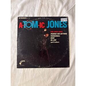 Parrot A-Tom-ic Jones Vinyl LP 12" Black Fair Stereo PAS 71007 Thunderball 1966